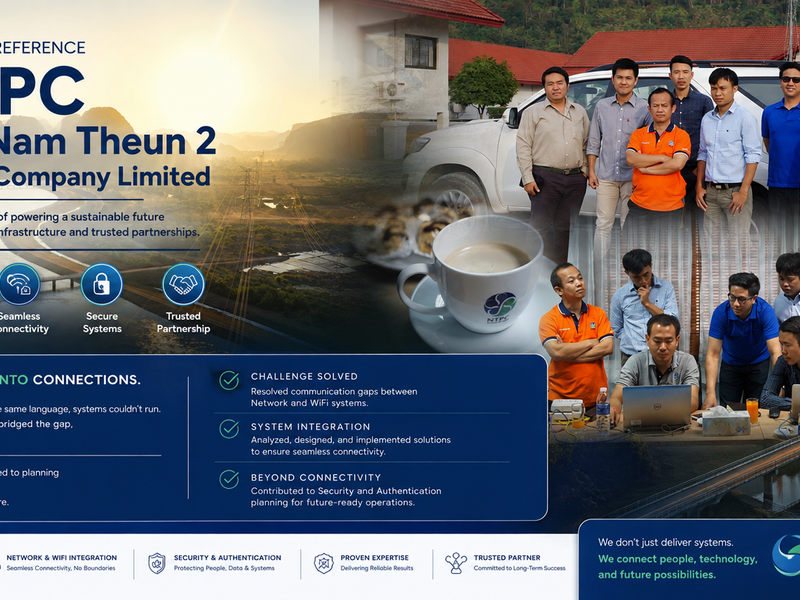 วางระบบ IT Infrastructure ให้ NTPC