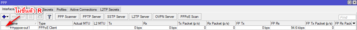 PPPoE Client Not running